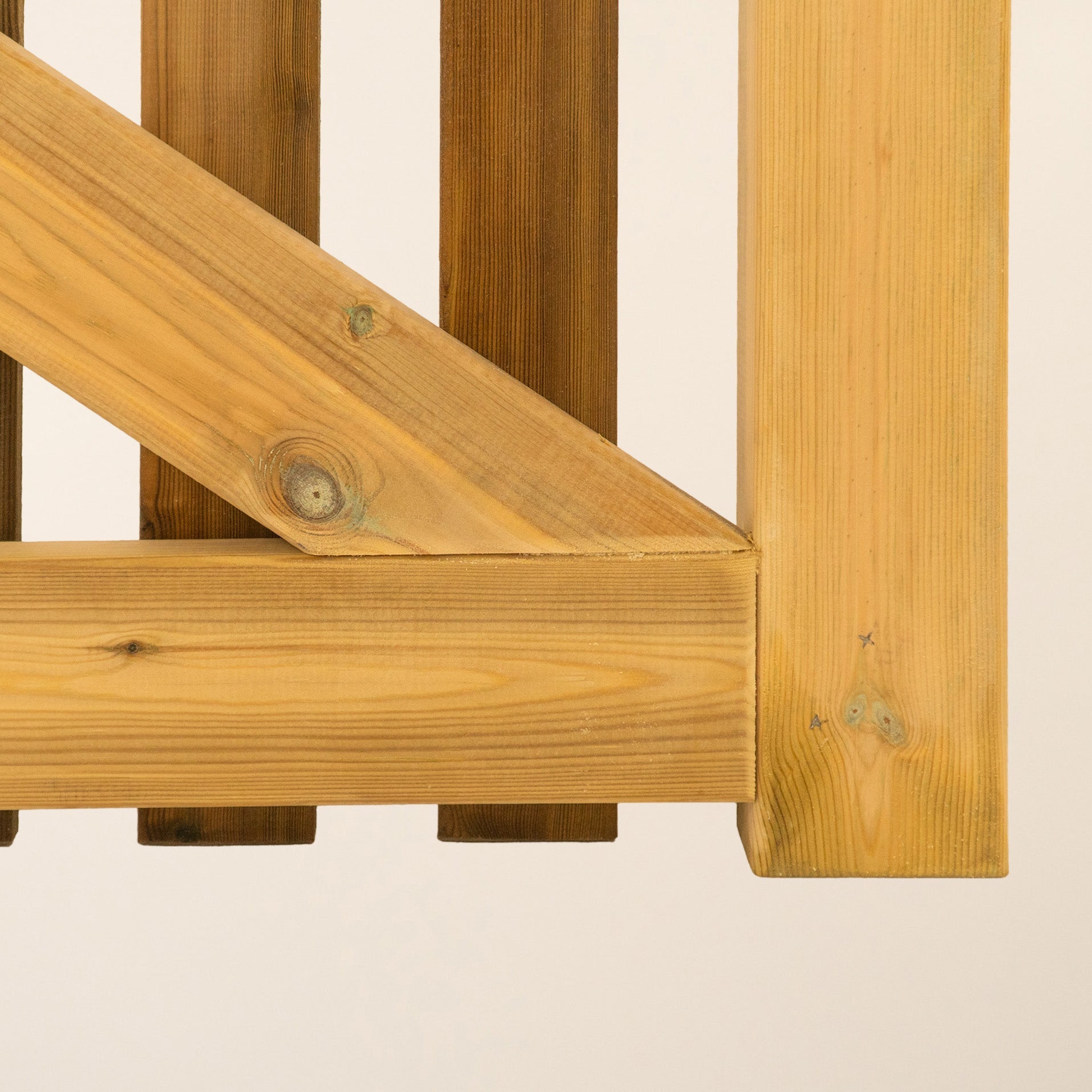 Salcombe Scandinavian Redwood Mortise & Tenon Gates (Pair)