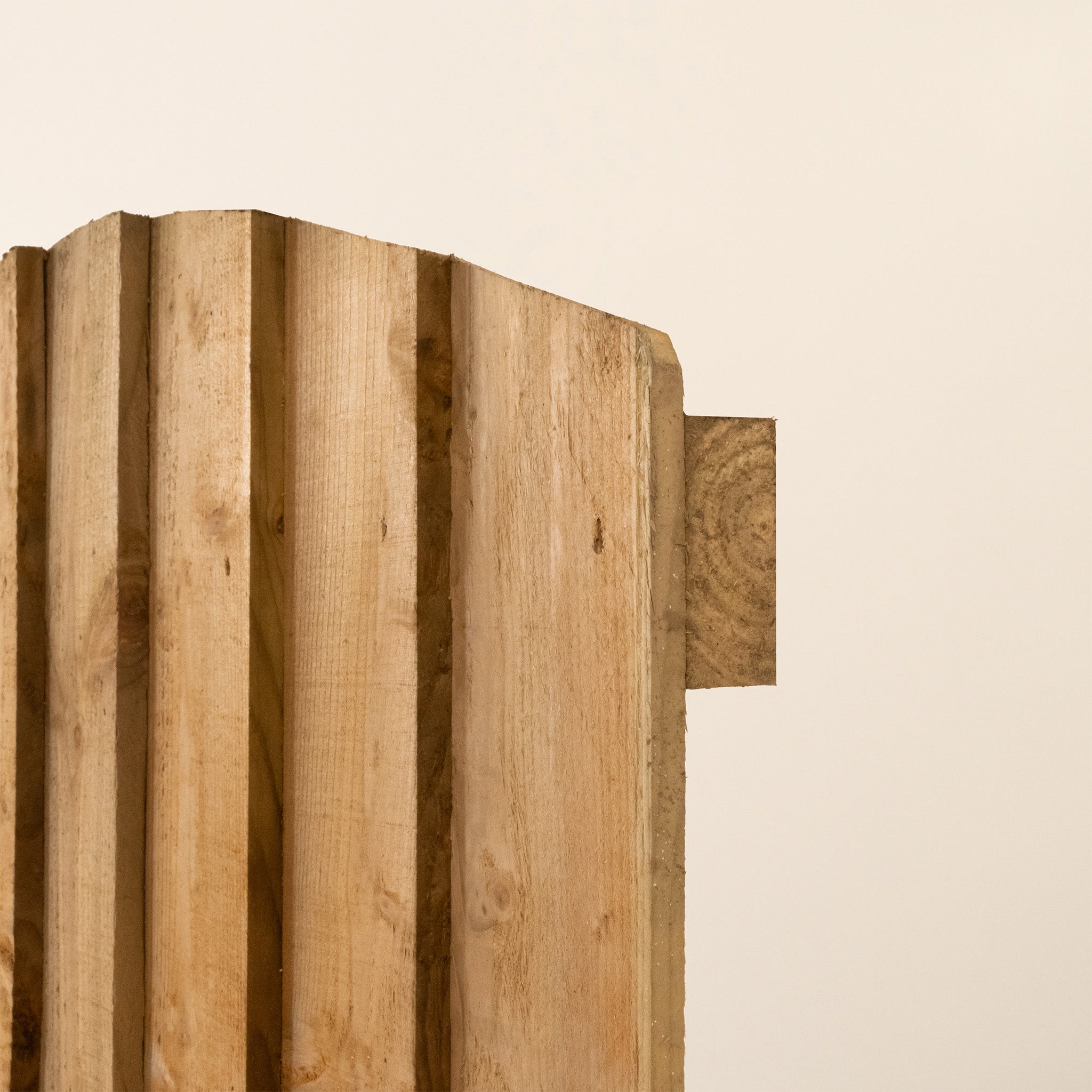 Topsham Curved Featheredge Side Gate (2.1m High)