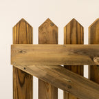 Pressure Treated Picket Side Gate Pointed Top 1.5m