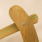 Exbourne Scandinavian Redwood Planed Curved Heel Gate