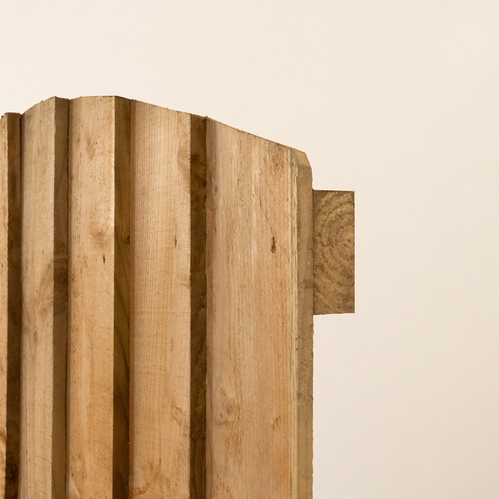 Topsham Curved Featheredge Side Gate (0.9m High)