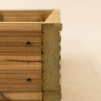 Scandinavian Redwood Standard Planter with Trellis