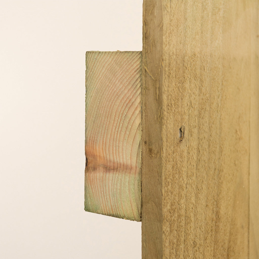 Topsham Curved Featheredge Side Gate (1.5m High)