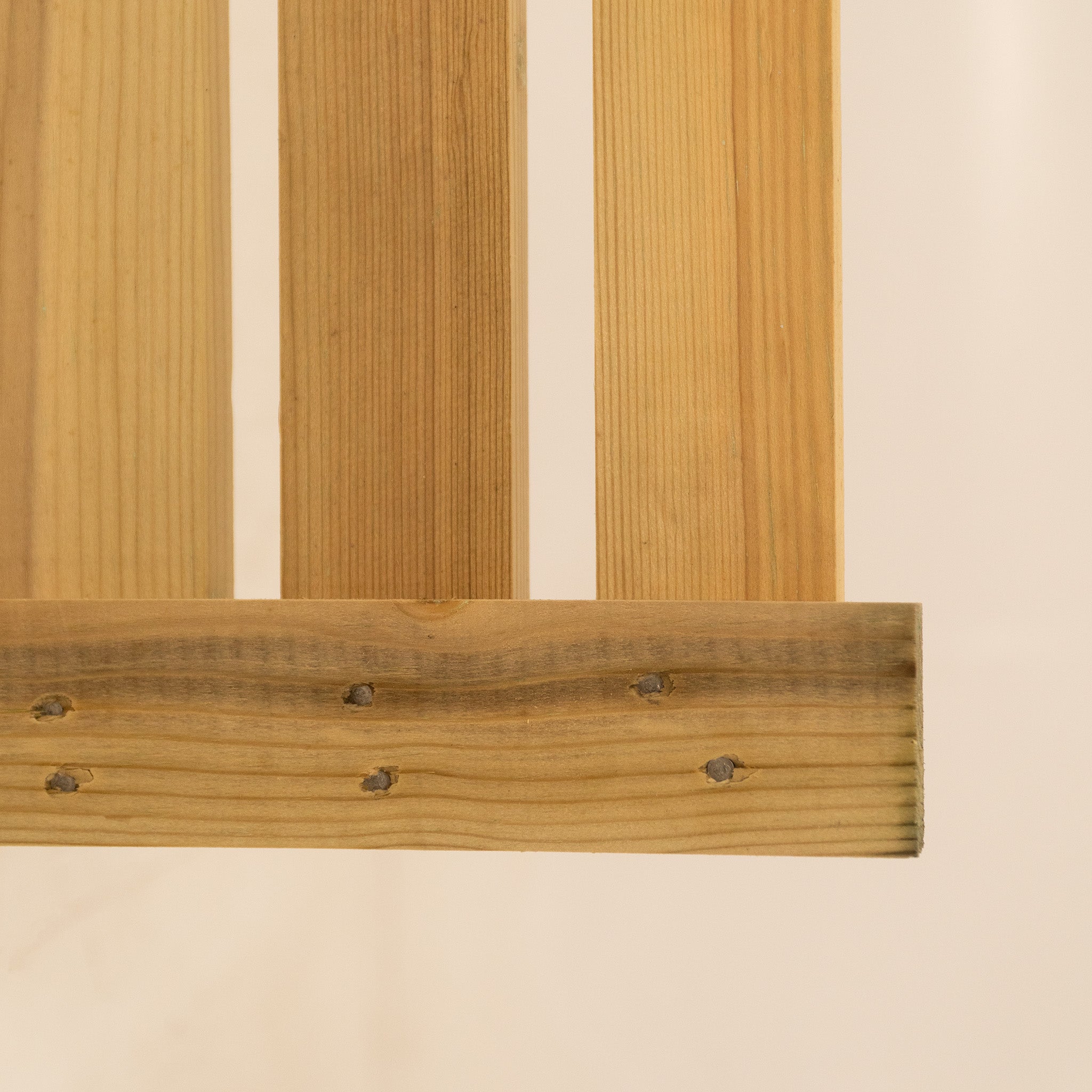 Treated Scandinavian Redwood PSE Slatted Panel (Vertical)