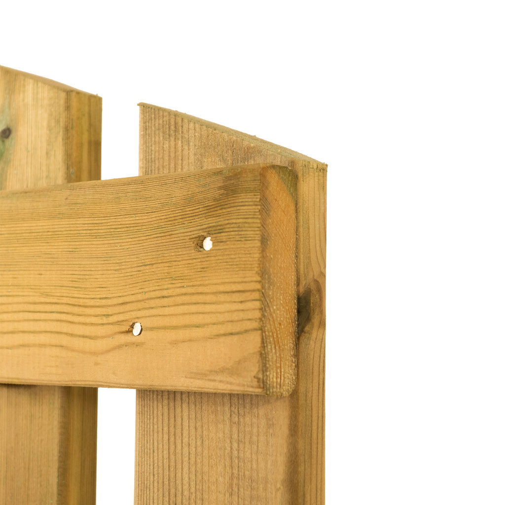 Premium Picket Curved Top 6ft x 3ft Gate