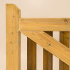Salcombe Scandinavian Redwood Mortise & Tenon Single Gate