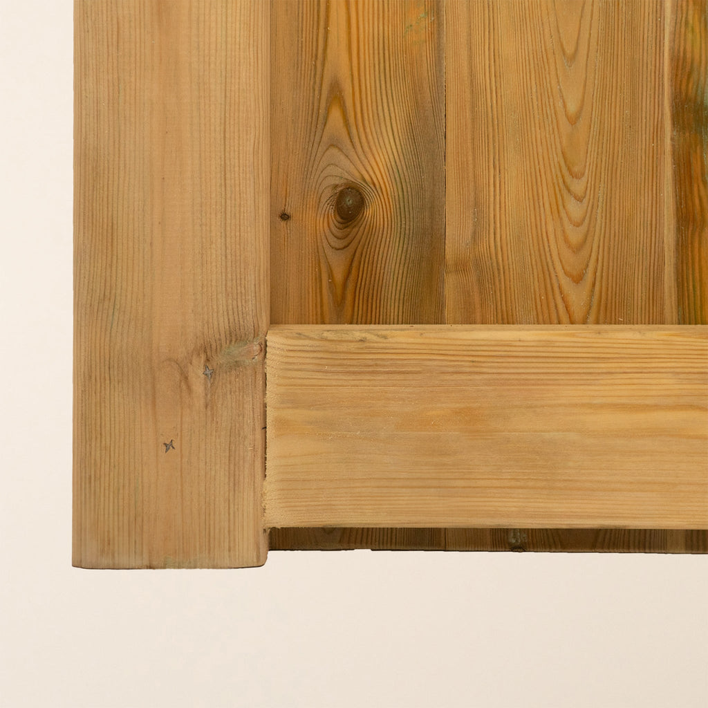 Highampton Scandinavian Redwood Mortise & Tenon Driveway Gate Pair