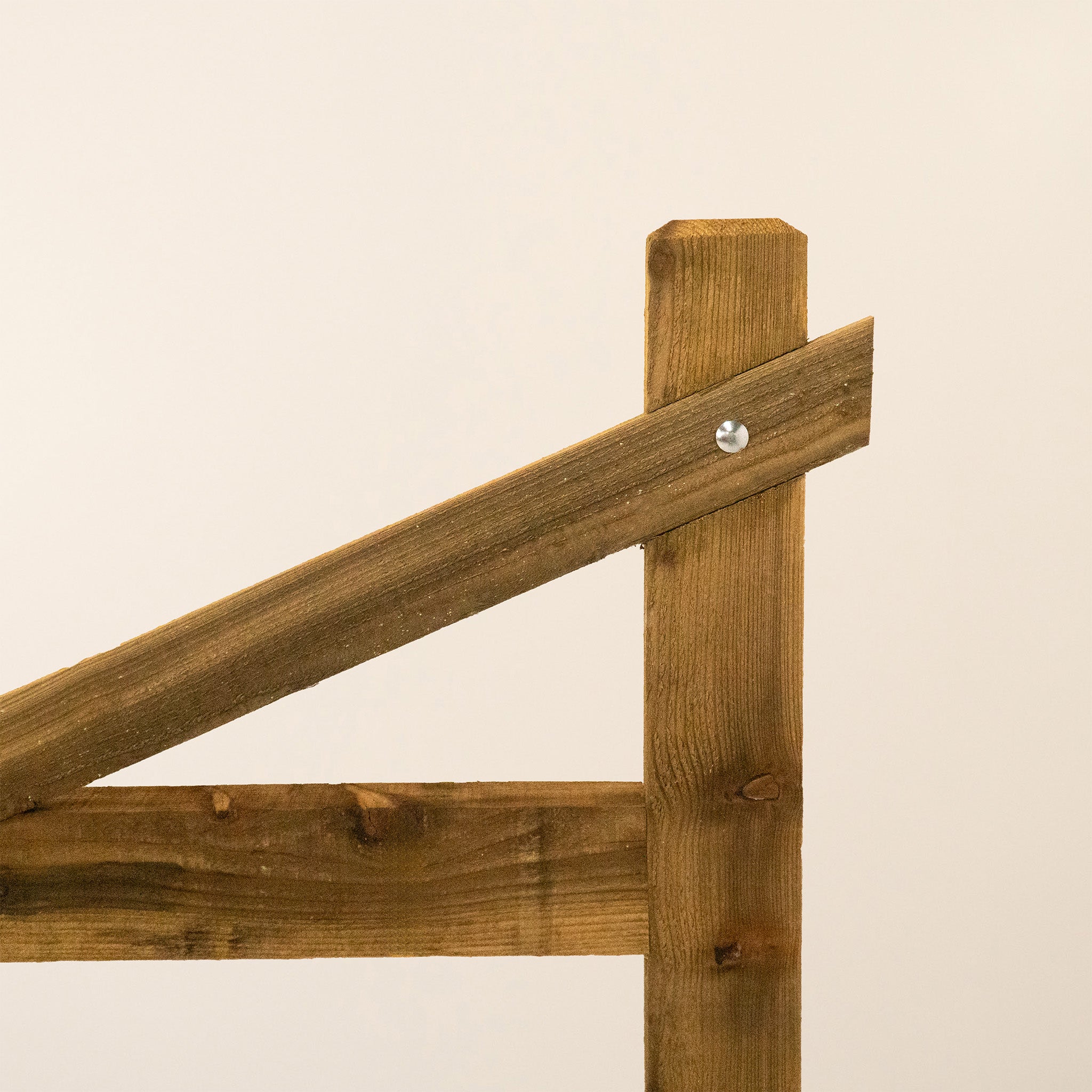 Clawton Straight Heel Rough Sawn Gate