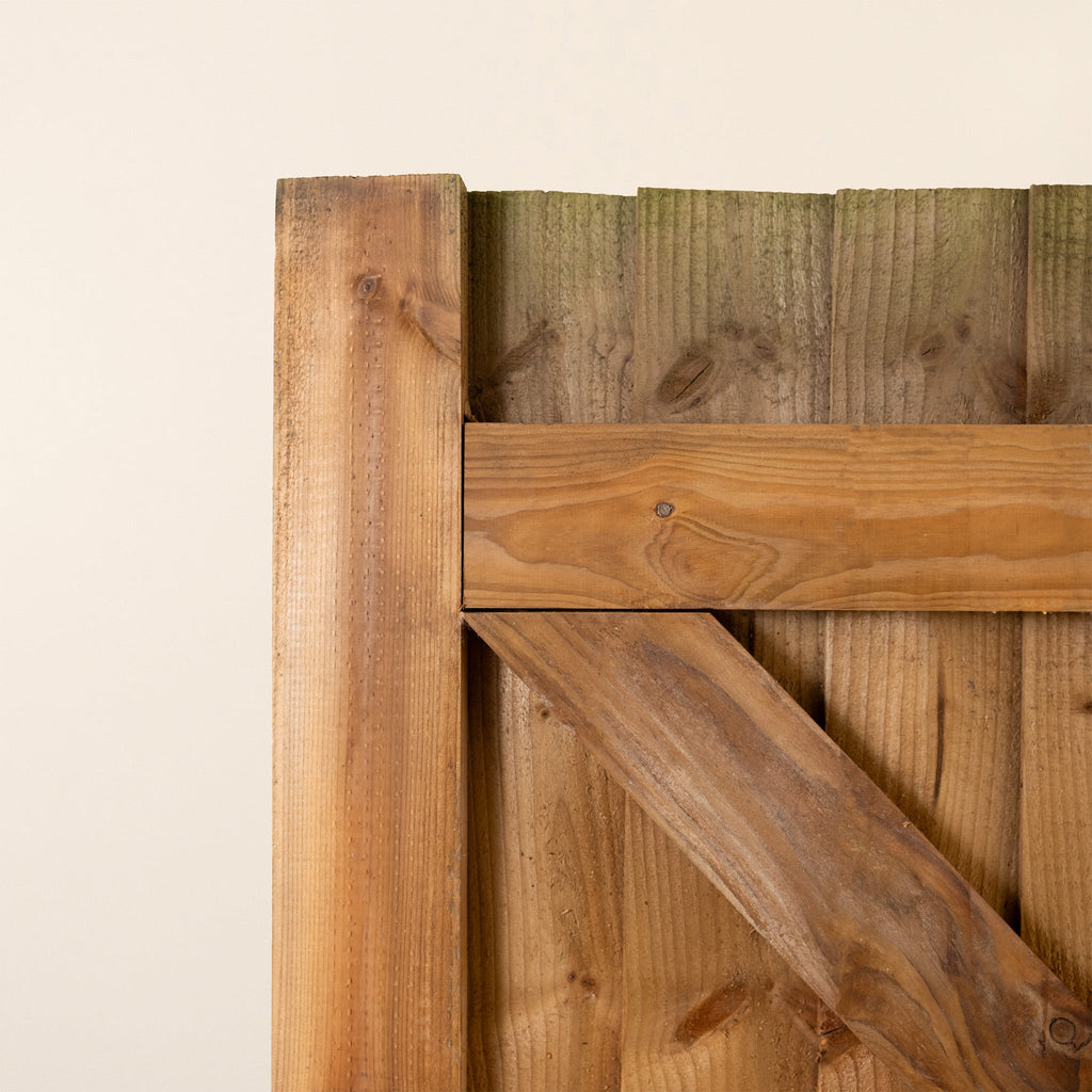 Featheredge Garden Gate (Left Hang)