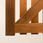 Salcombe Iroko Bifold 3-Leaf Driveway Gate