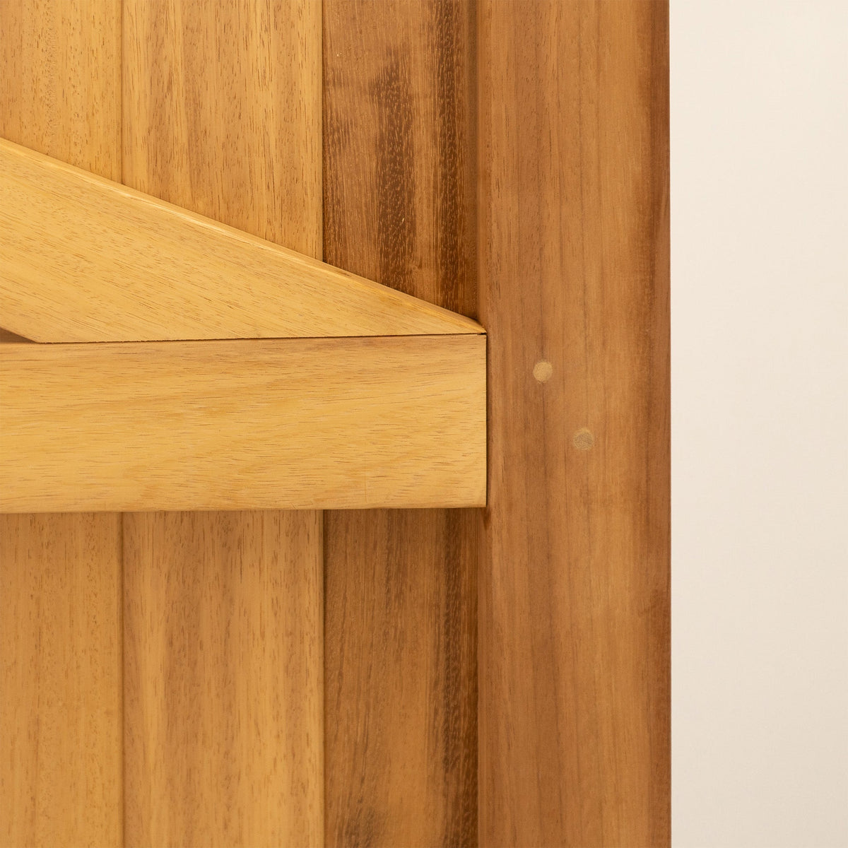 Highampton Iroko Mortise & Tenon Single Entrance Gate