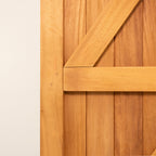 Croyde Iroko Mortise & Tenon Single Gate