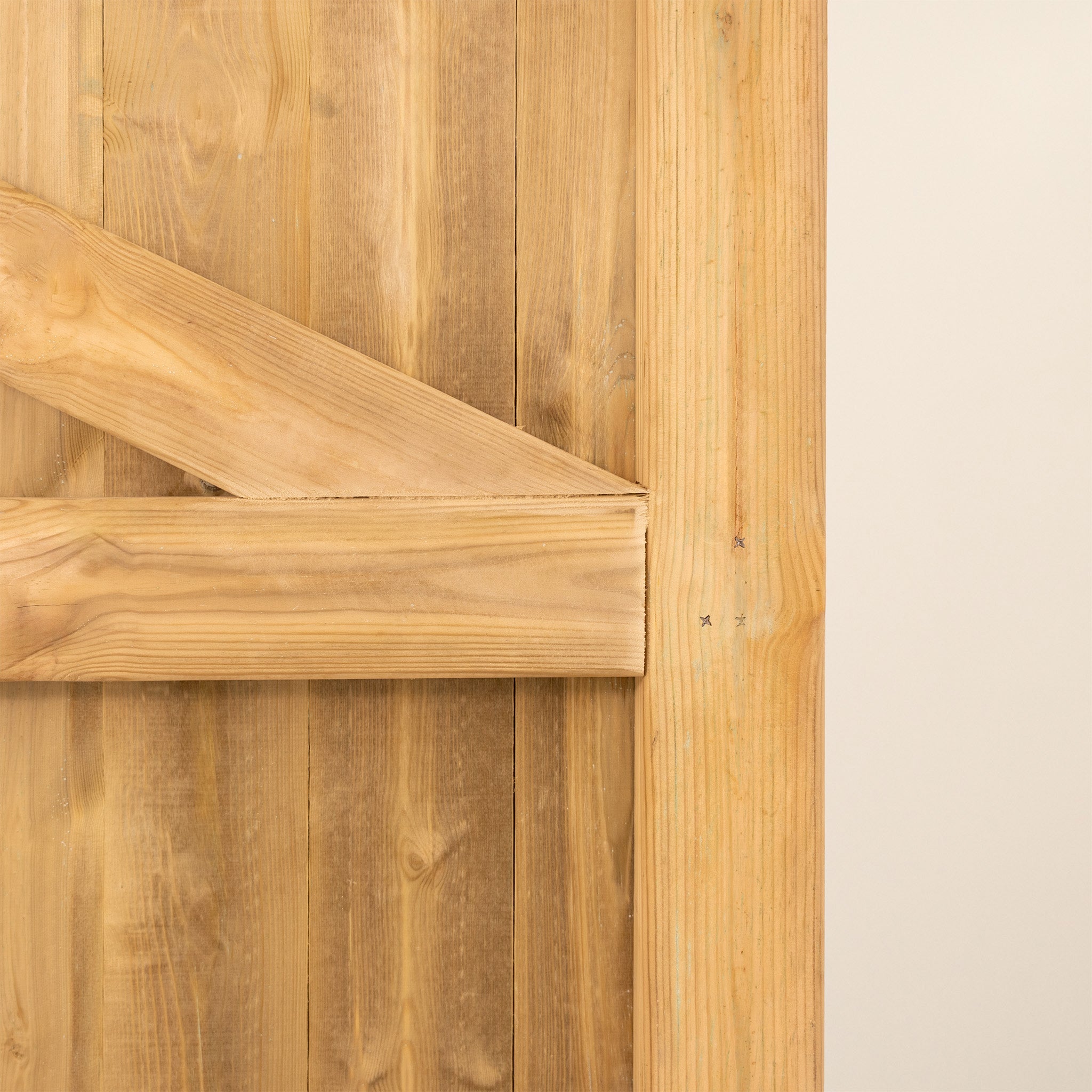 Highampton 3/4 Split Scandinavian Redwood T&G Entrance Gate (Pair)