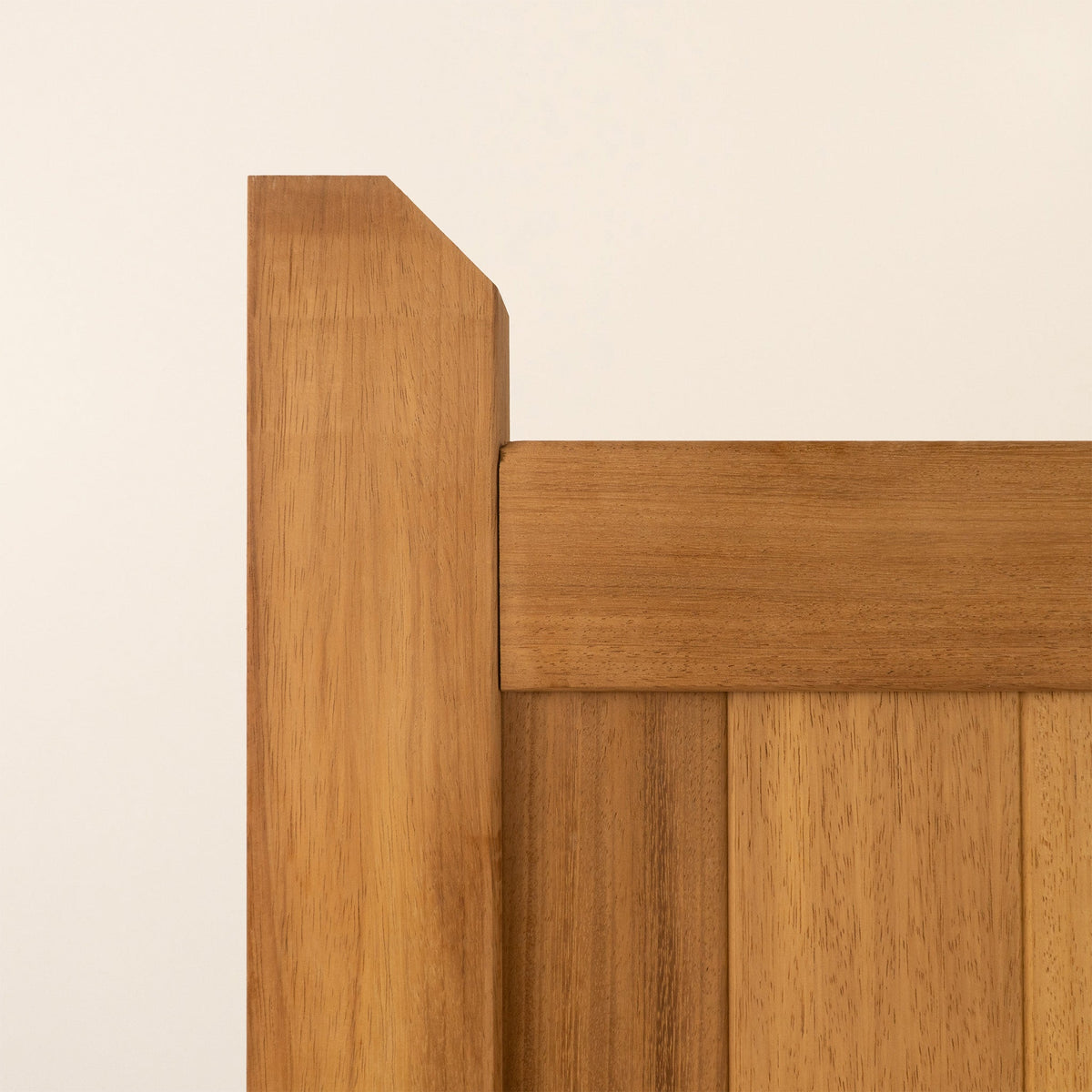 Highampton Iroko Mortise & Tenon Single Entrance Gate