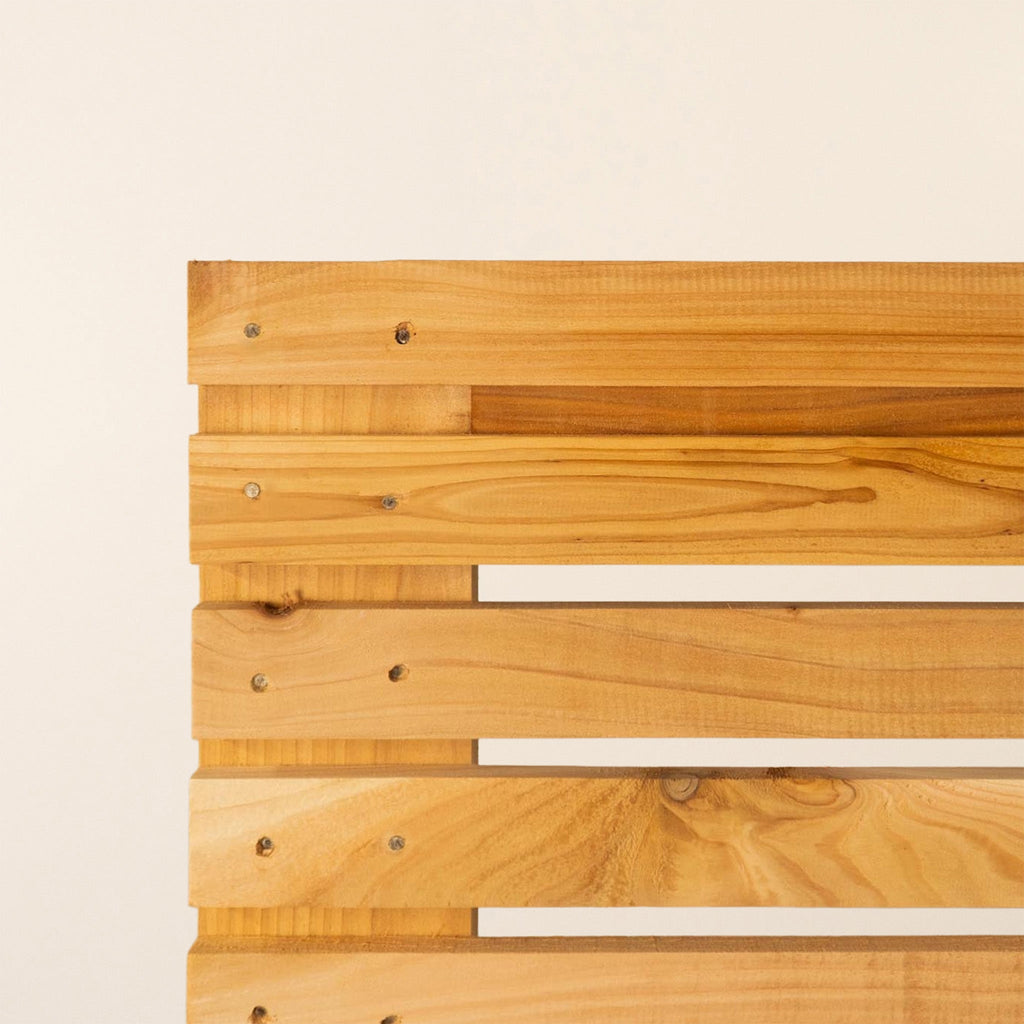 Cedar Slatted Gates Pair