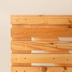 Larch Single Slatted Gate