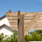 Wooden Pergola - Flat & Open Roof