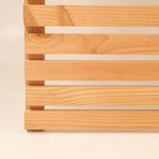 Larch Slatted Fence Panels (Horizontal)