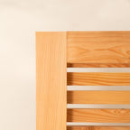 Larch Single Slatted Gate