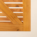 Cedar Slatted Gates Pair