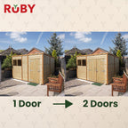 Shed Double Doors Upgrade (1100mm Total Width)