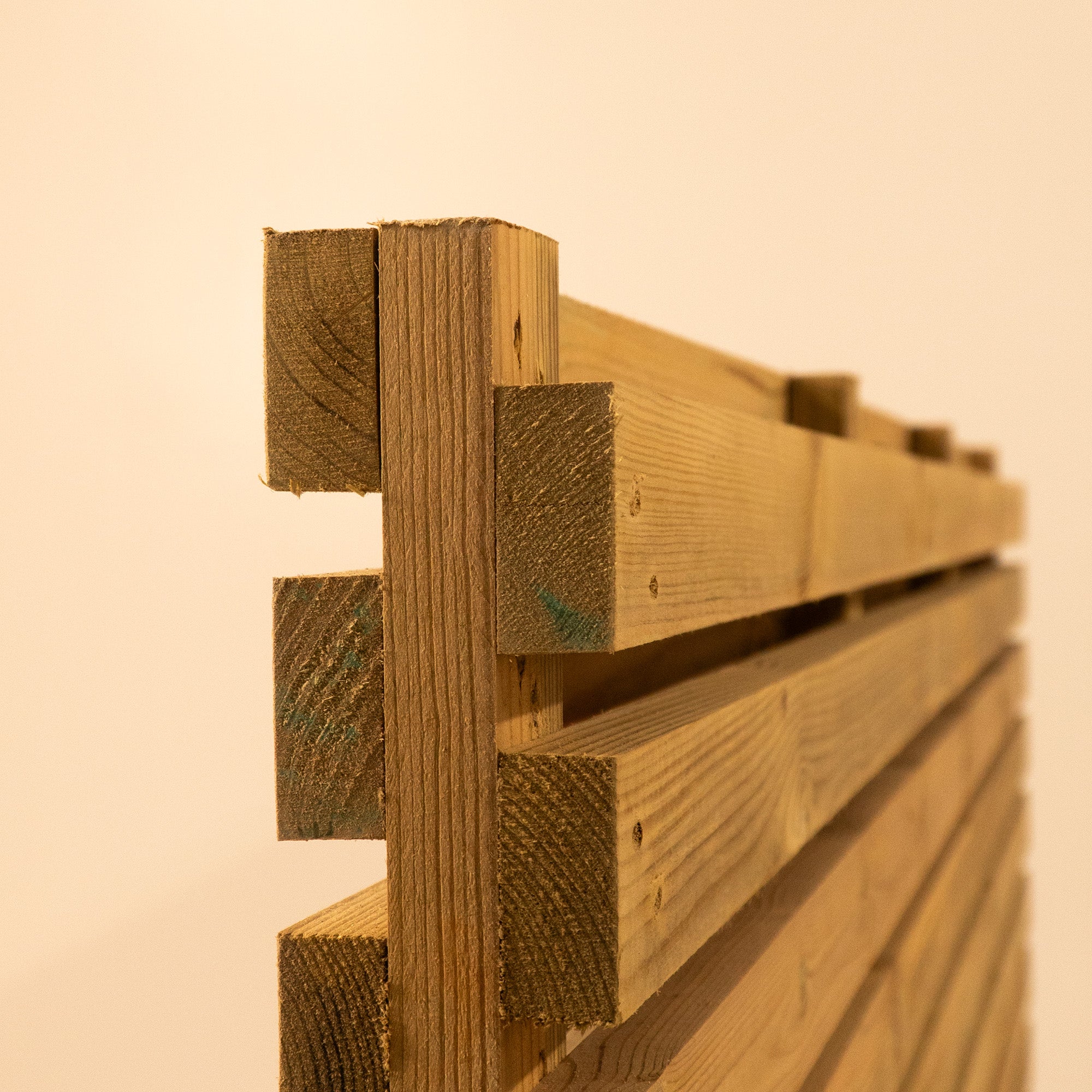 Double Sided PSE Slatted Panel