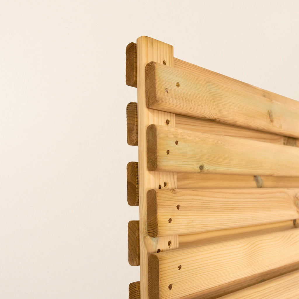 Ruby Ready Scandinavian Redwood Double-Sided Slatted Panel