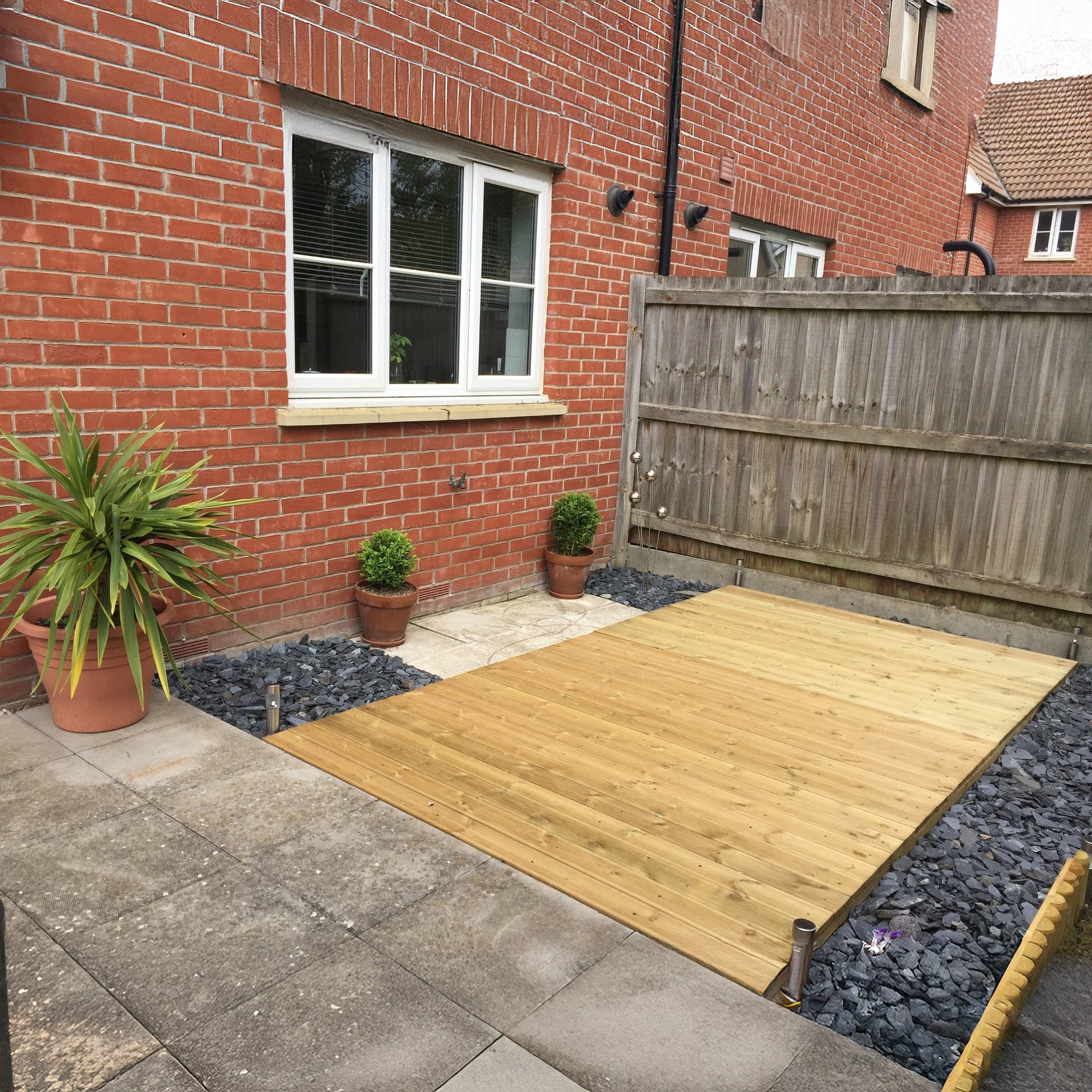 Scandinavian Redwood Decking Kit (Various Sizes)