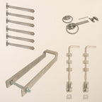 Entrance Gate Ironwork Bundle Epoxy Black or Galvanised (3x 30")