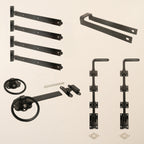 Entrance Gate Ironwork Bundle Epoxy Black or Galvanised (2x 24")