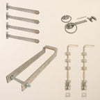 Entrance Gate Ironwork Bundle Epoxy Black or Galvanised (2x 24")