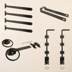 Entrance Gate Ironwork Bundle Epoxy Black or Galvanised (2x 30")