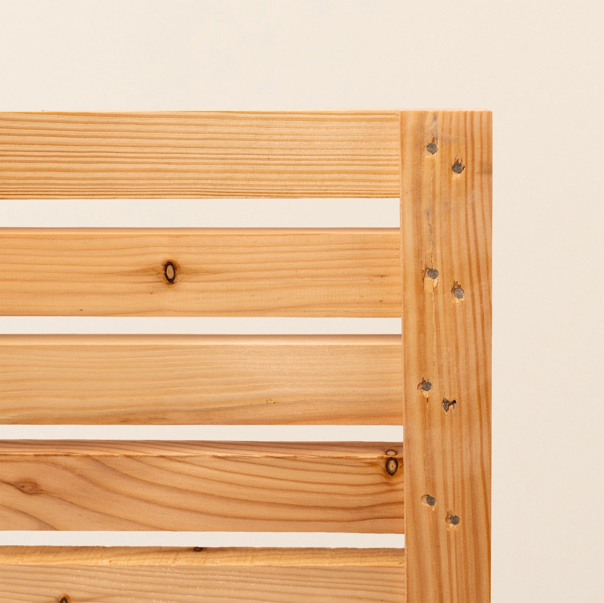 European Larch Slatted Fence Panels