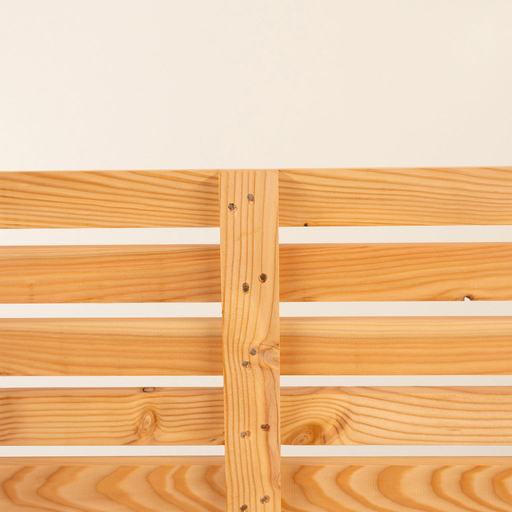 European Larch Slatted Fence Panels