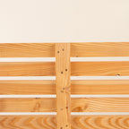 European Larch Slatted Fence Panels