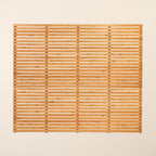 European Larch Slatted Fence Panels