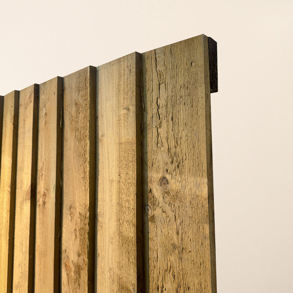 Pressure Treated Vertical Closeboard Fence Panel