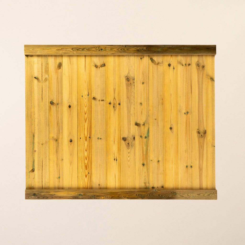 Pressure Treated Scandinavian Redwood Tongue & Groove Fence Panel