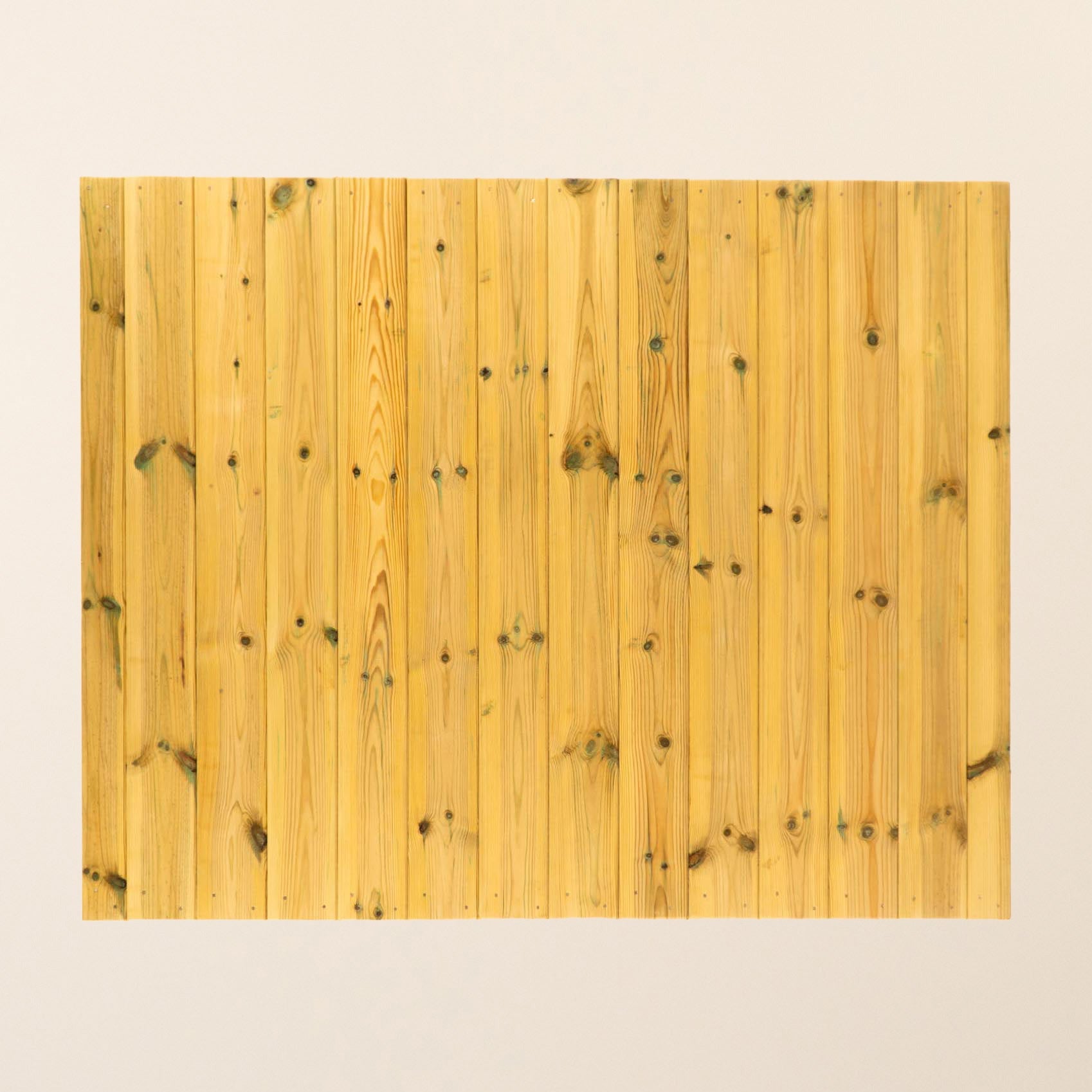 Pressure Treated Scandinavian Redwood Tongue & Groove Fence Panel