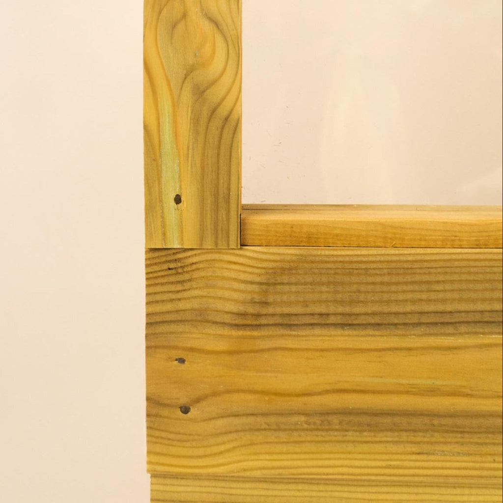 Pent Felt Roof Premium Pressure Treated Wooden Shed