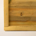 Pent Felt Roof Pressure Treated Timber Security Shed