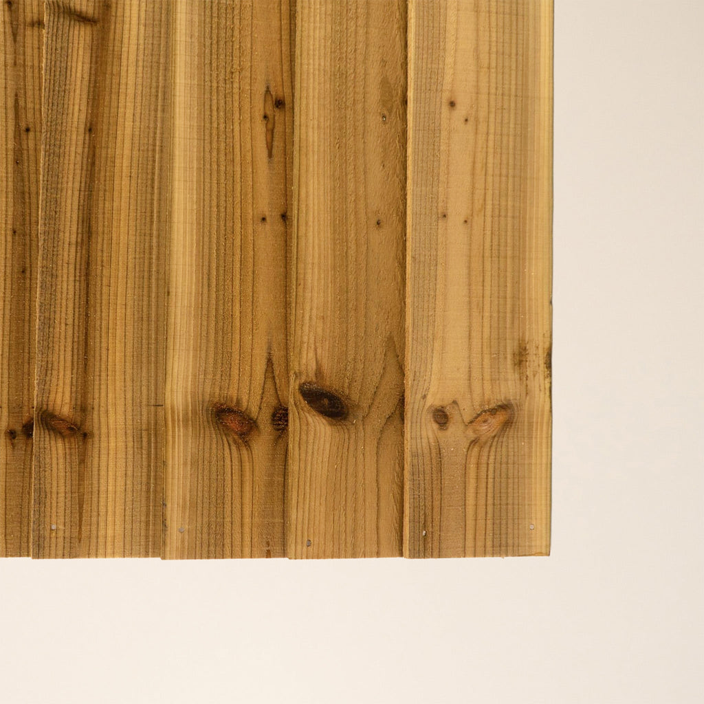 Premium Featheredge Pressure Treated Fence Panels (1.8m Wide - Various Height Options)
