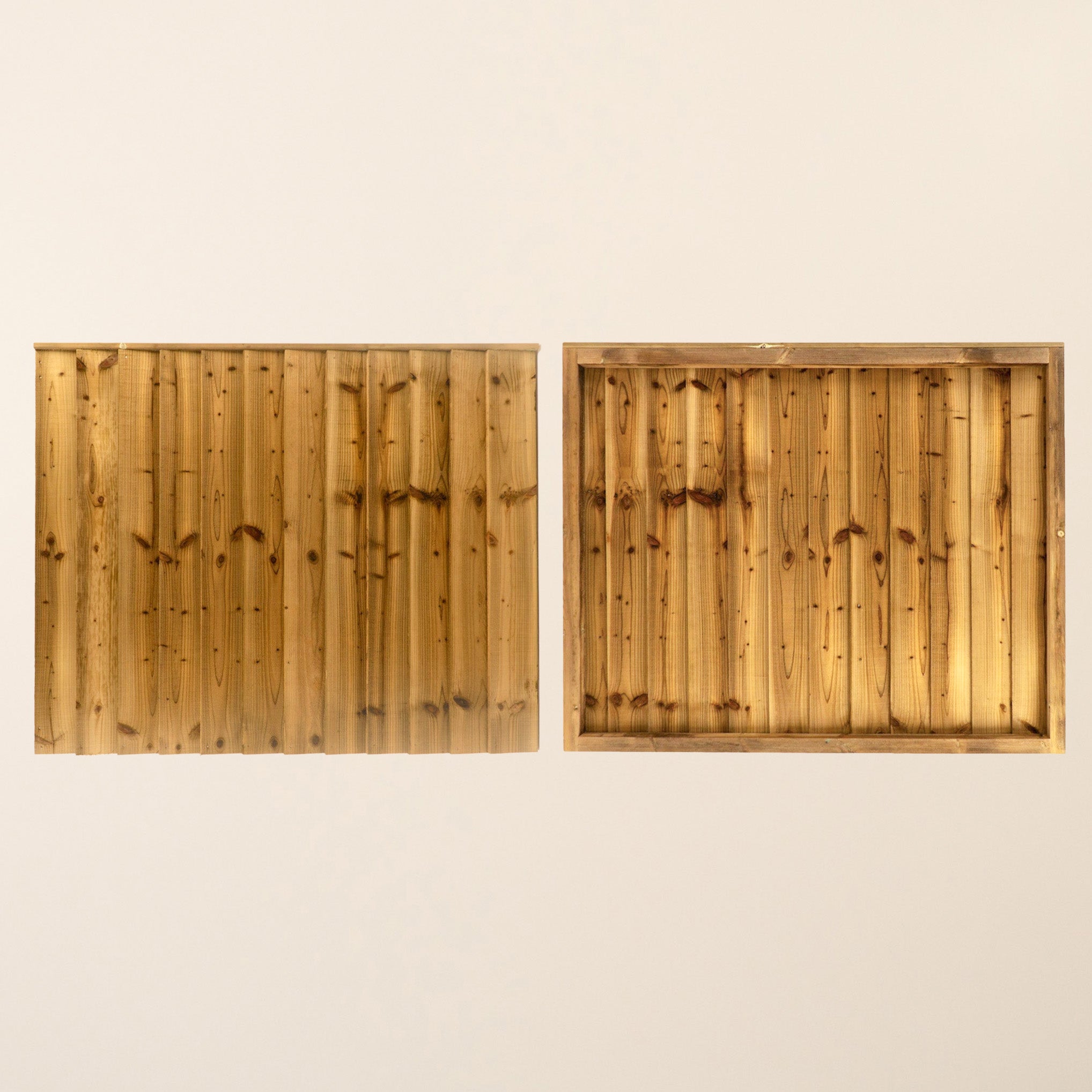 Premium Featheredge Pressure Treated Fence Panels (1.8m Wide - Various Height Options)