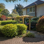 Wooden Pergola - Flat & Open Roof