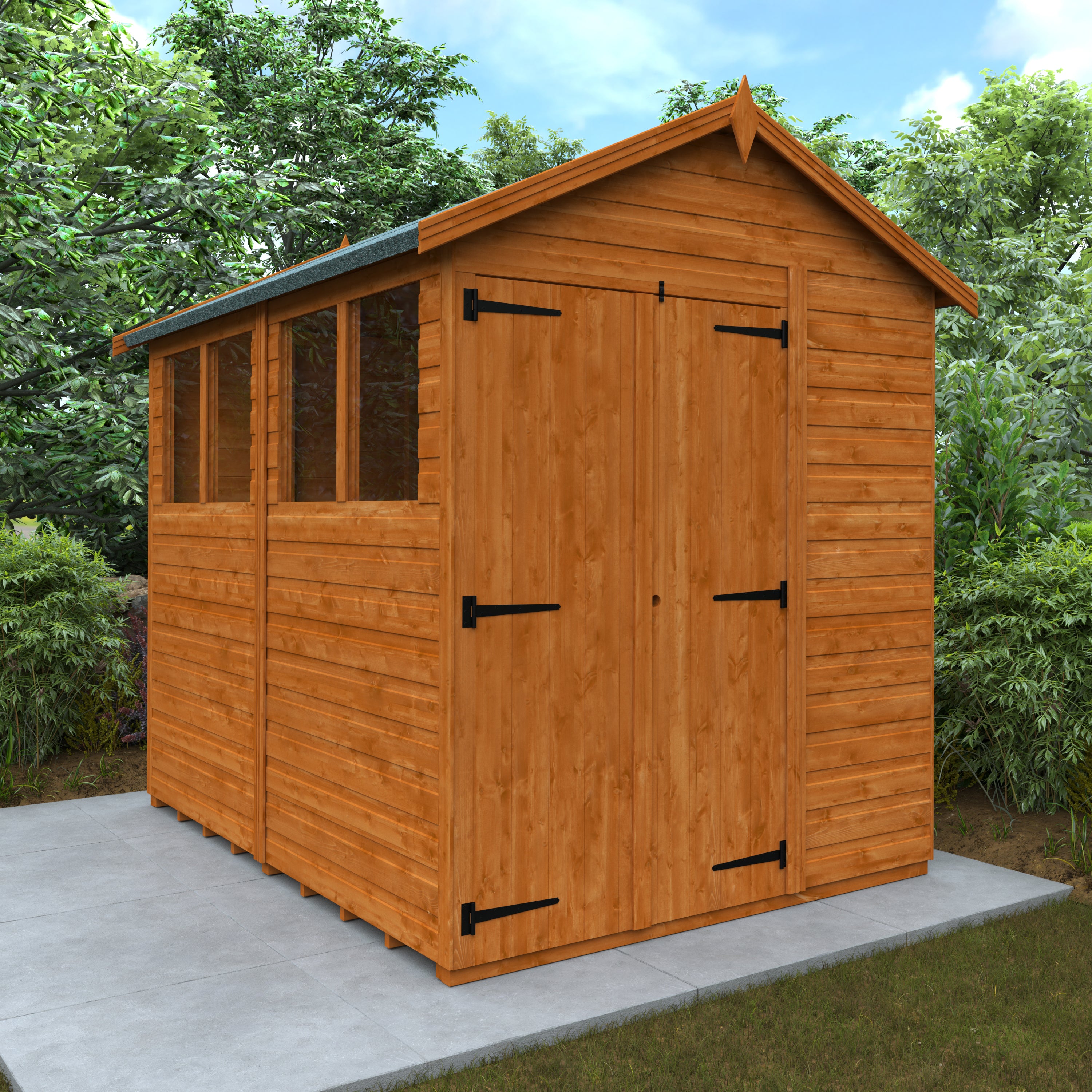 Flex Apex Double Door Shed