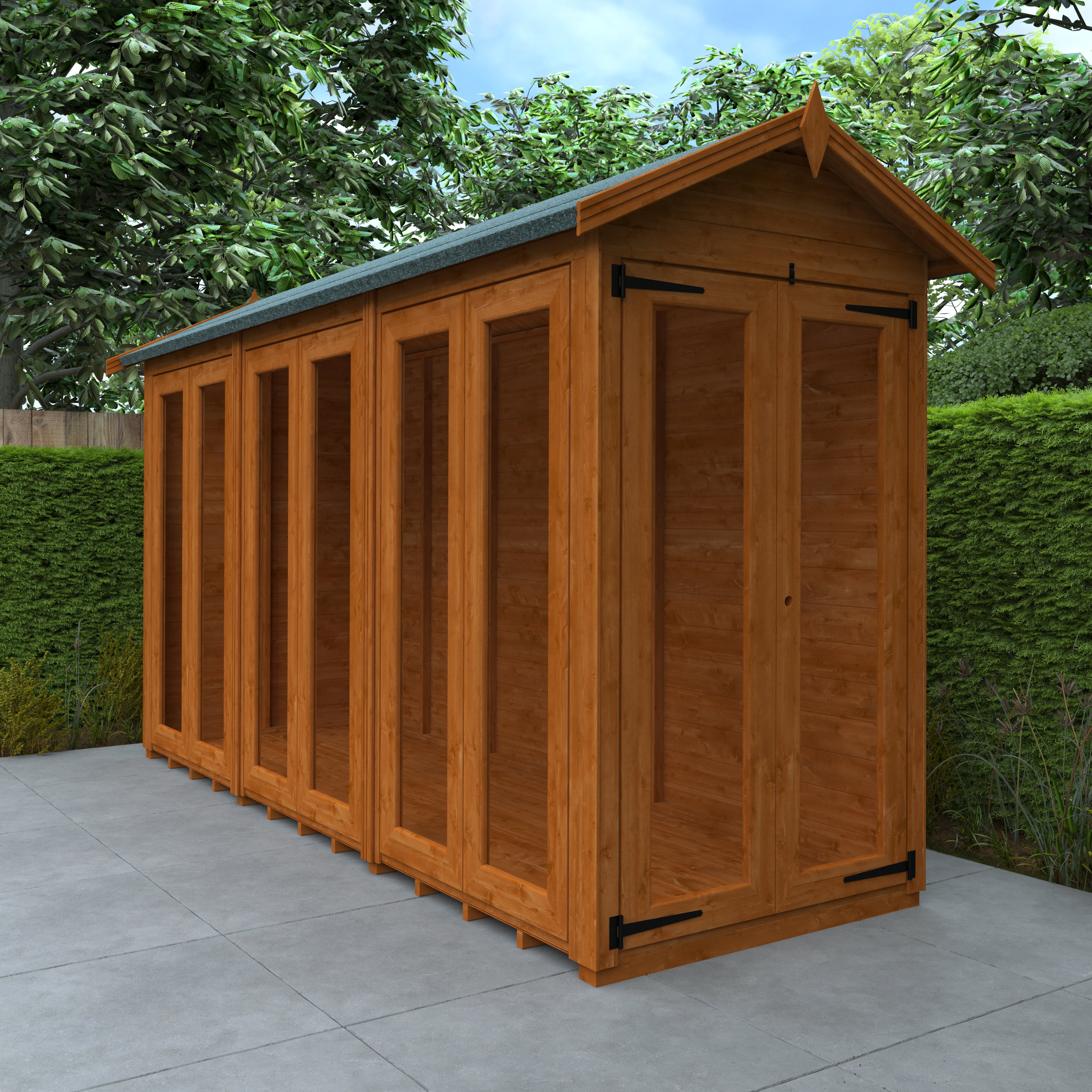 Flex Apex Full Pane Summerhouse