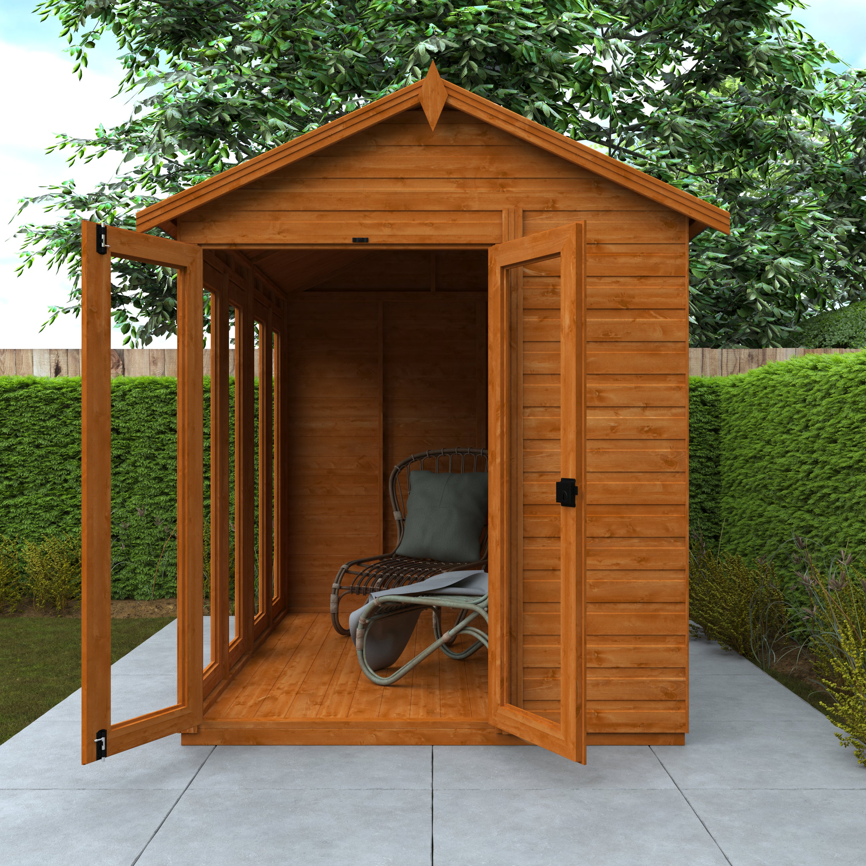 Flex Apex Full Pane Summerhouse