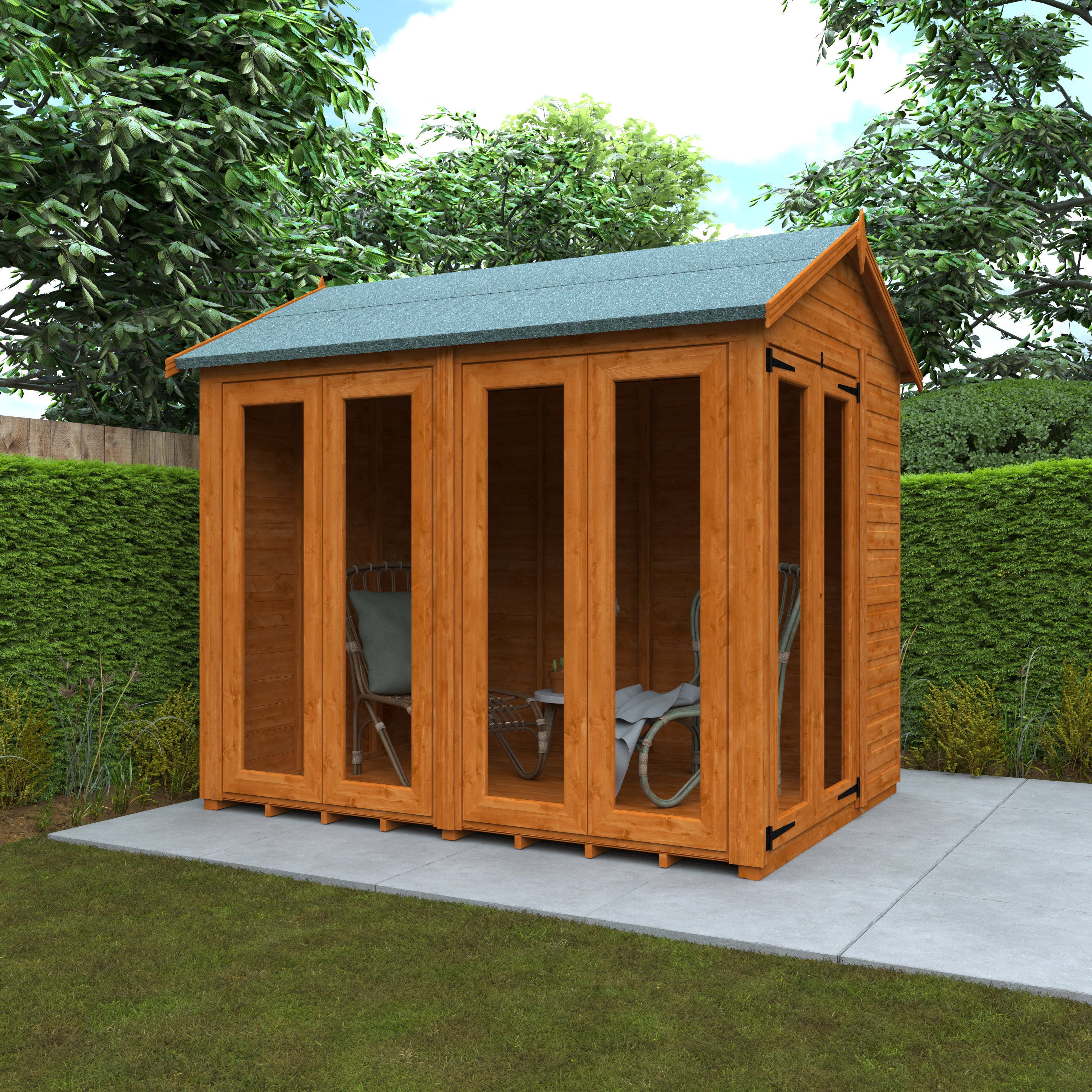 Flex Apex Full Pane Summerhouse