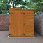 Flex Pent Double Door Shed