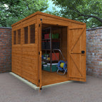 Flex Pent Double Door Shed